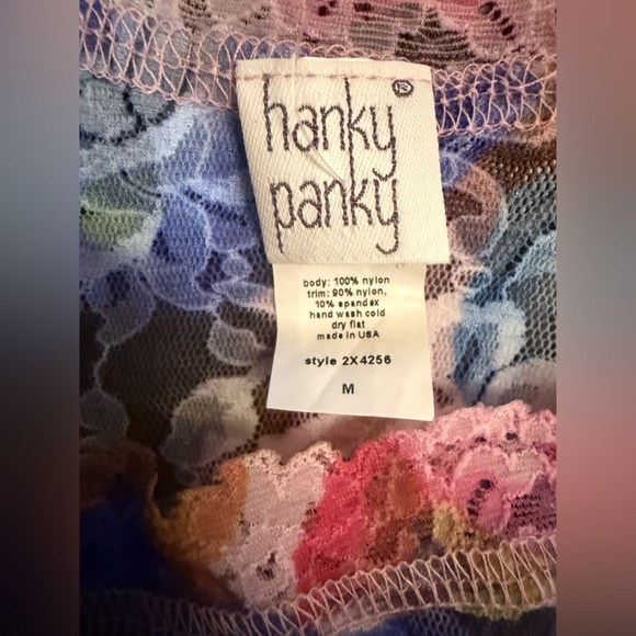 Hanky Panky Elsa Signature Unlined Lace Cami Size Medium - Picture 8 of 8